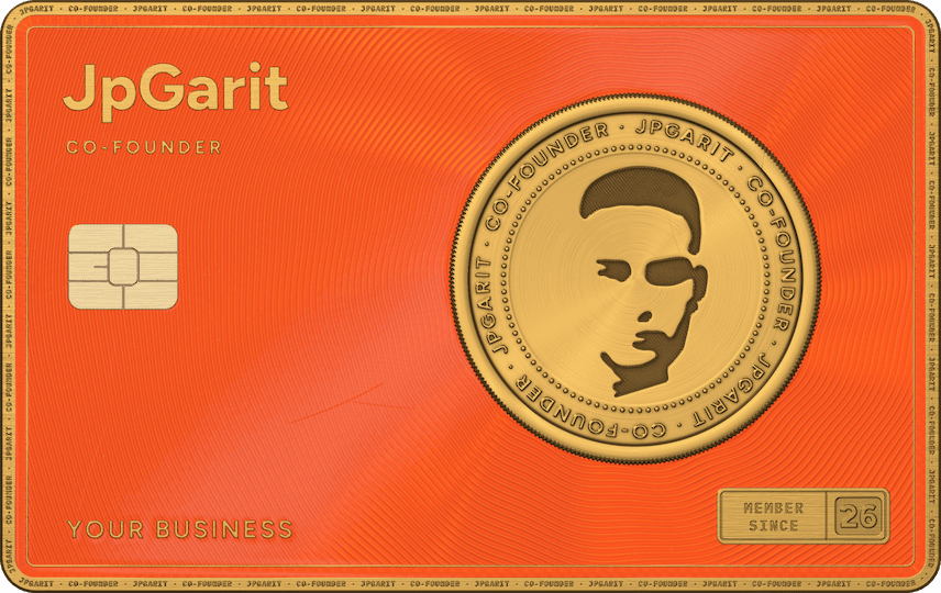 JpGarit Partner membership card